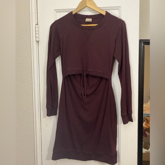 Boob Design b Warmer Sweatshirt Dress size Small Maternity Nursing - Picture 3 of 6
